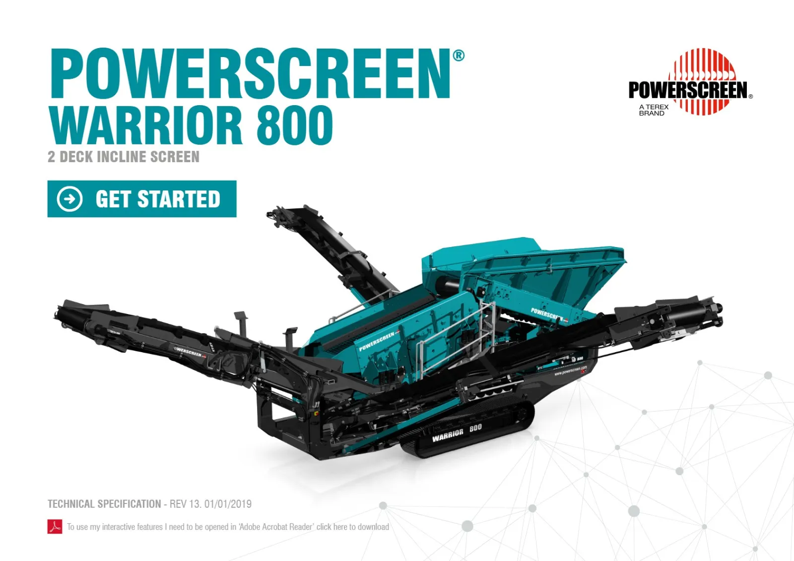 Powerscreen Warrior 800