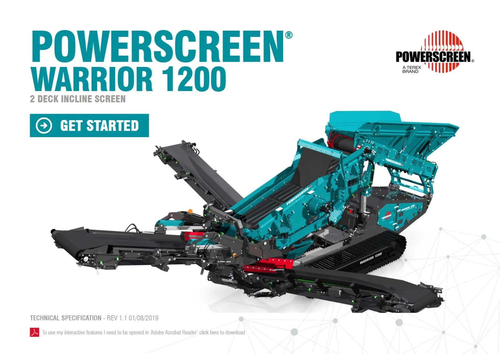 Powerscreen Warrior 1200