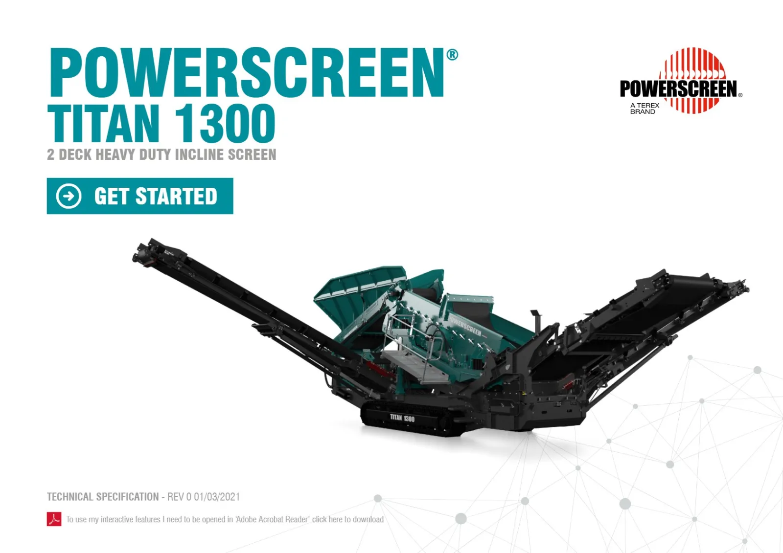 Powerscreen Titan 1300