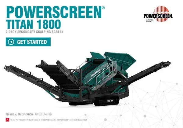 Powerscreen Titan 1800