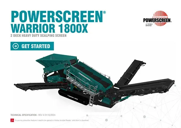 Powerscreen Warrior 1800X