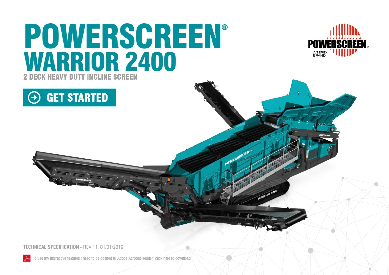 Powerscreen Warrior 2400