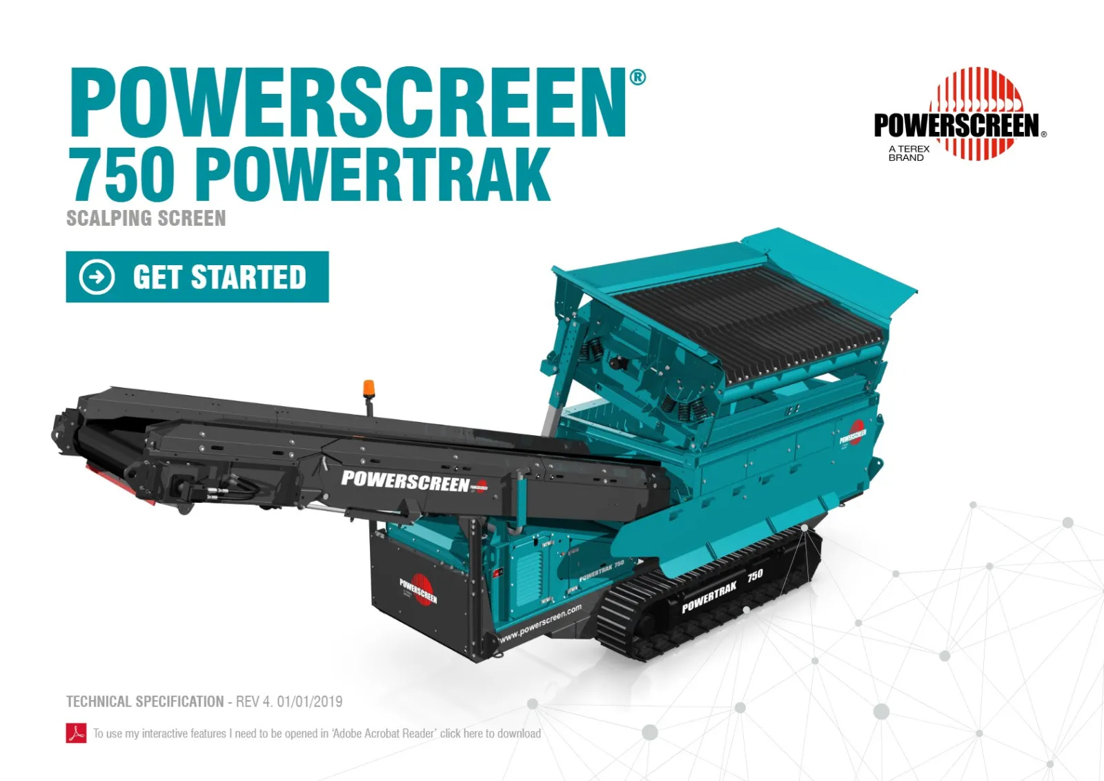 Powerscreen Powertrak 750