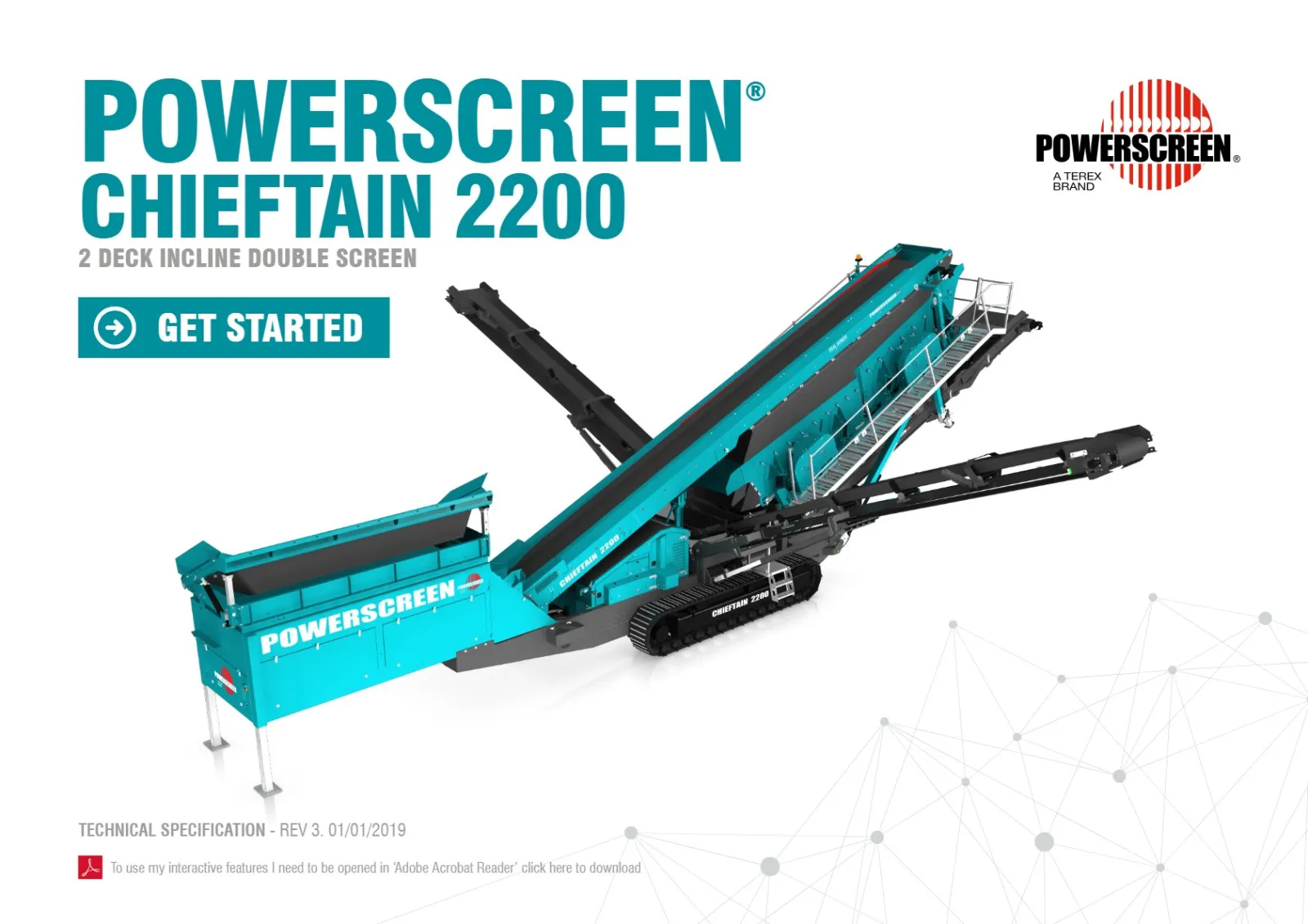 Powerscreen Chieftain 2200