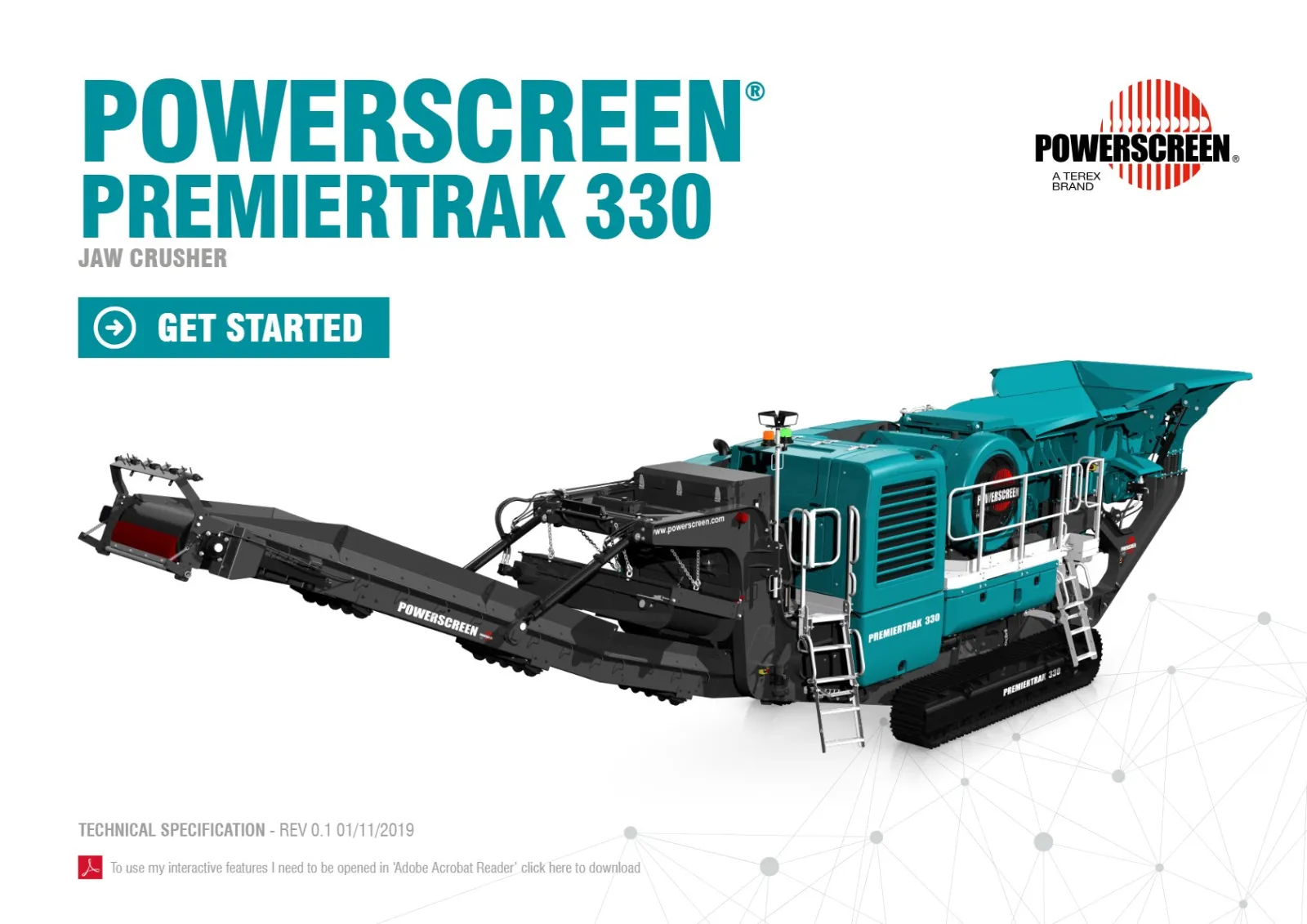 Powerscreen Premiertrak 330