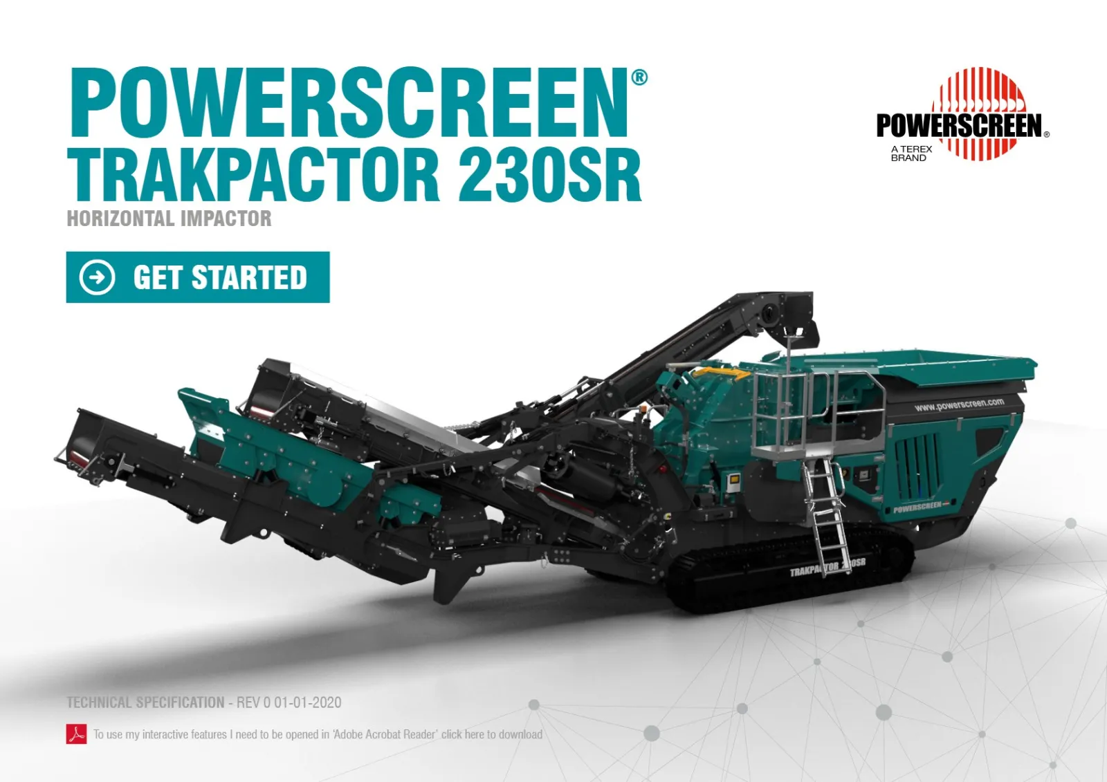 Powerscreen Trakpactor 230SR