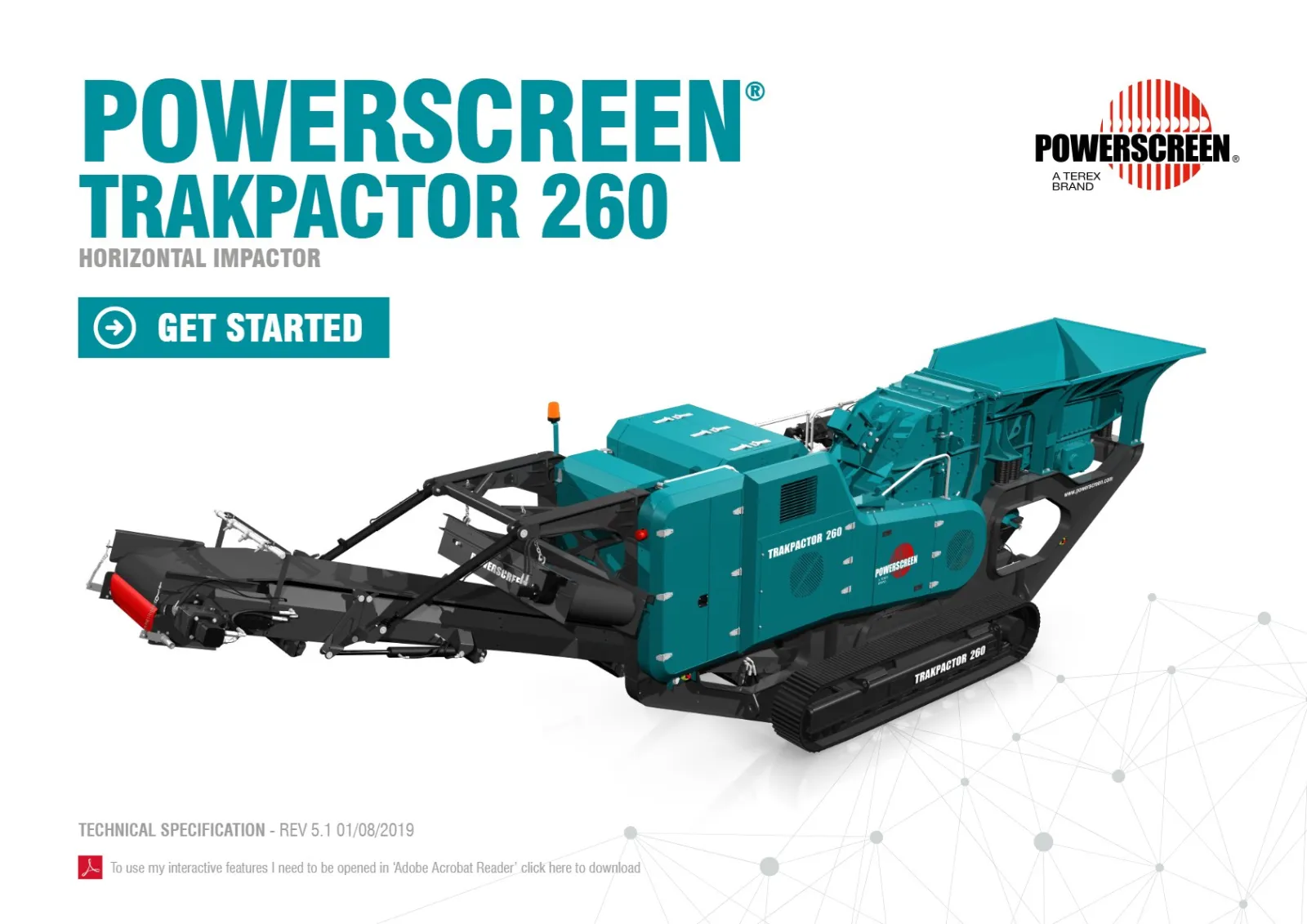 Powerscreen Trakpactor 260