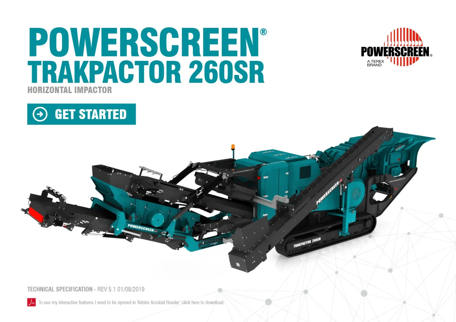 Powerscreen Trakpactor 260SR