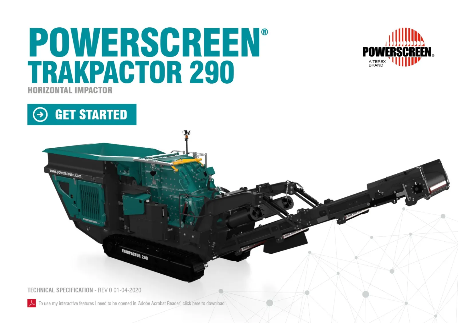 Powerscreen Trakpactor 290
