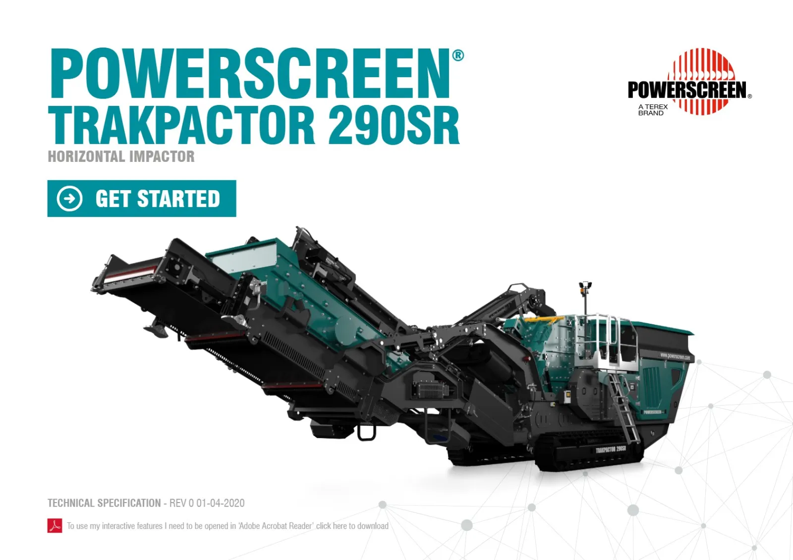 Powerscreen Trakpactor 290SR
