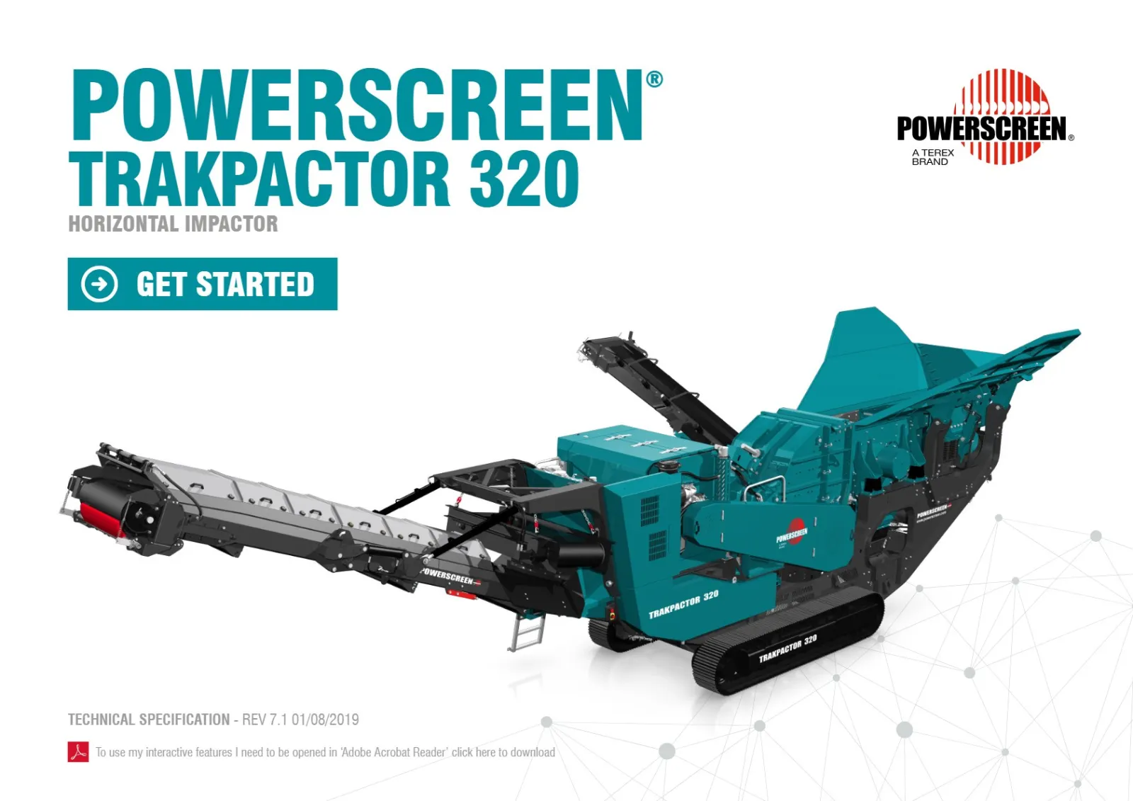 Powerscreen Trakpactor 320