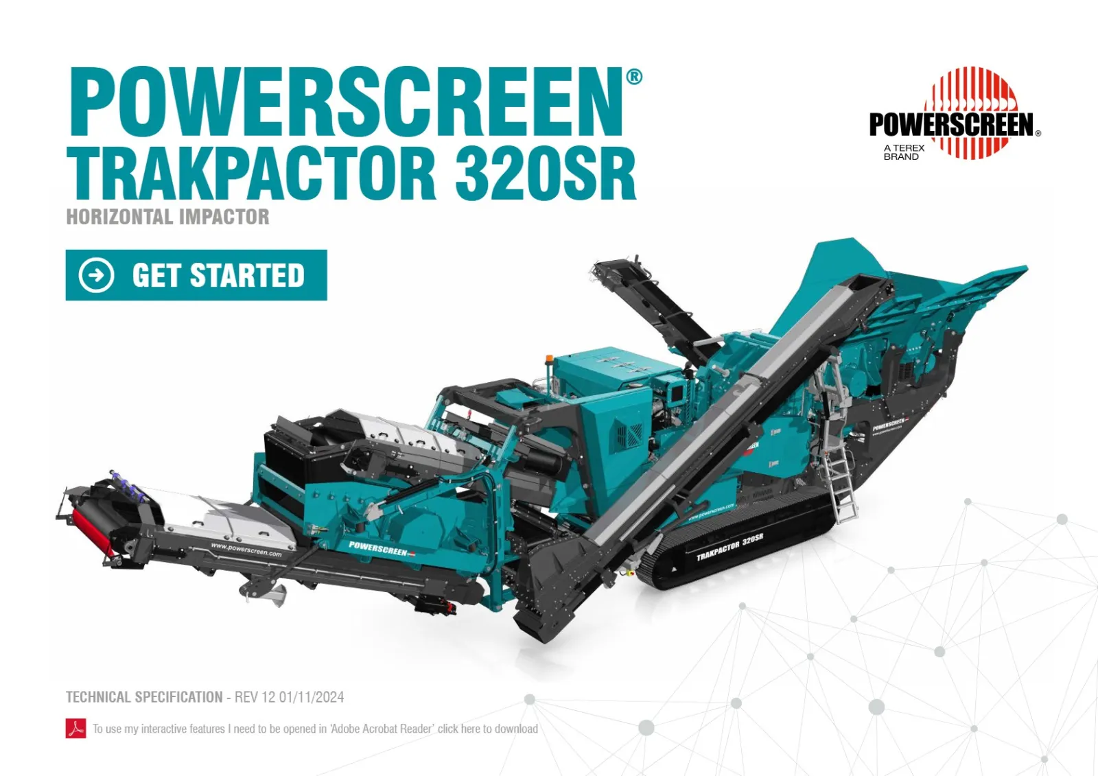 Powerscreen Trakpactor 320SR
