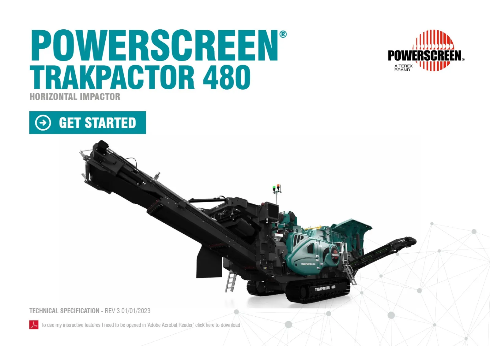 Powerscreen Trakpactor 480