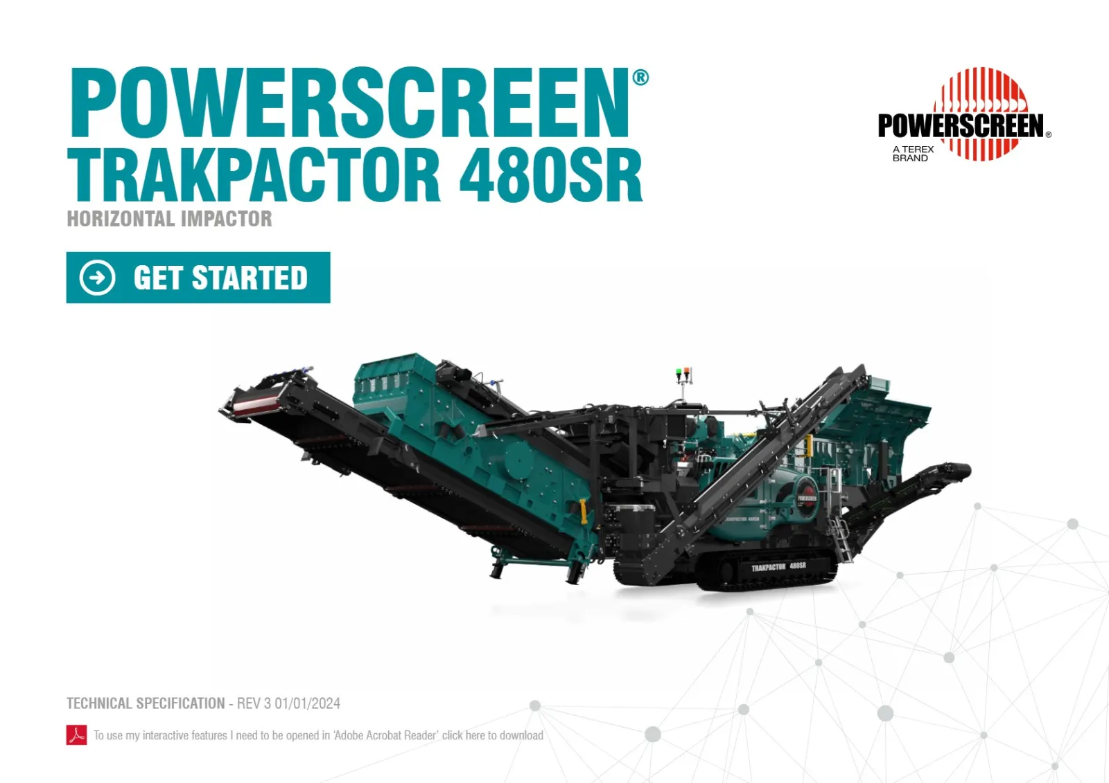 Powerscreen Trakpactor 480SR