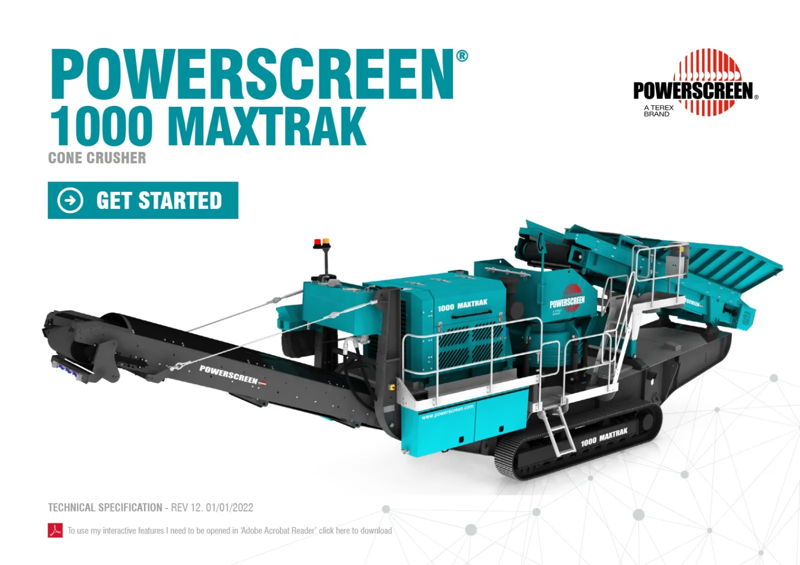 Powerscreen 1000 Maxtrak