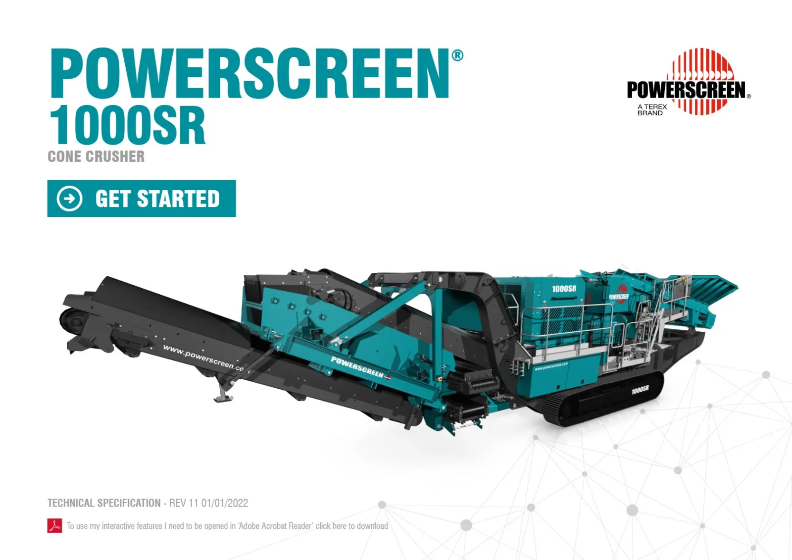 Powerscreen 1000SR Maxtrak