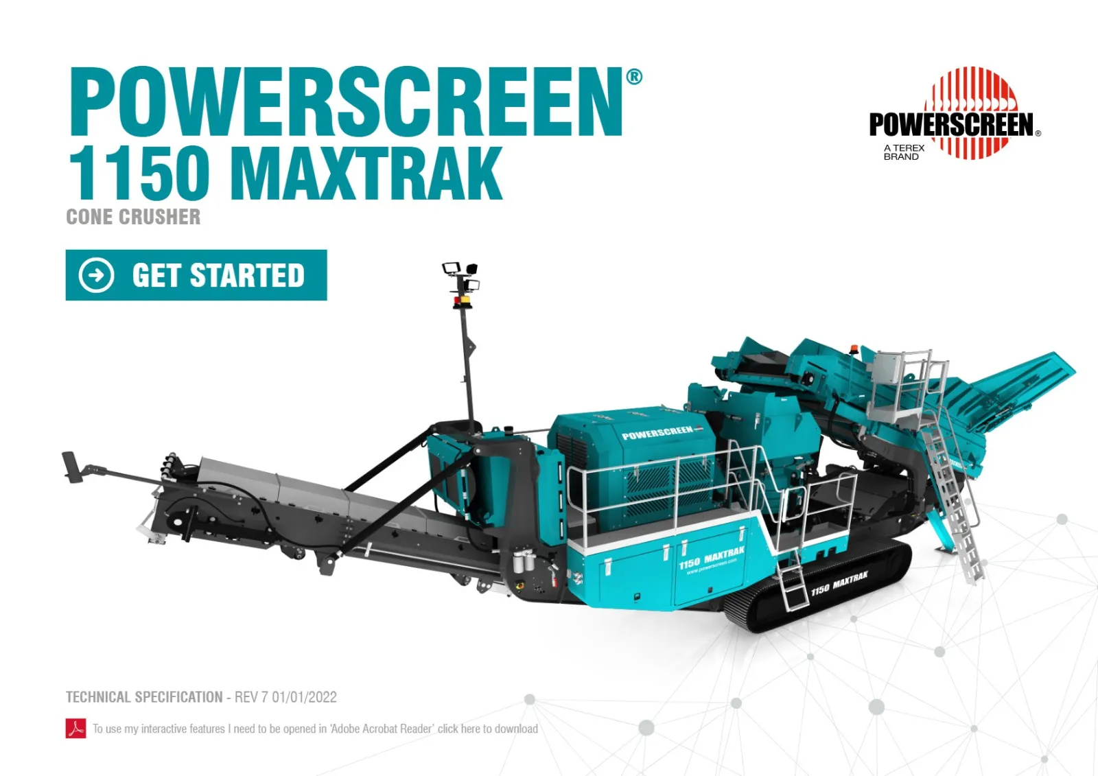 Powerscreen 1150 Maxtrak