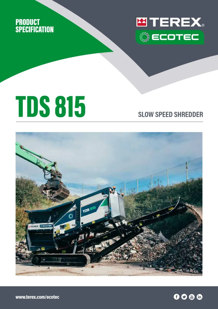 Terex Ecotec TDS 815